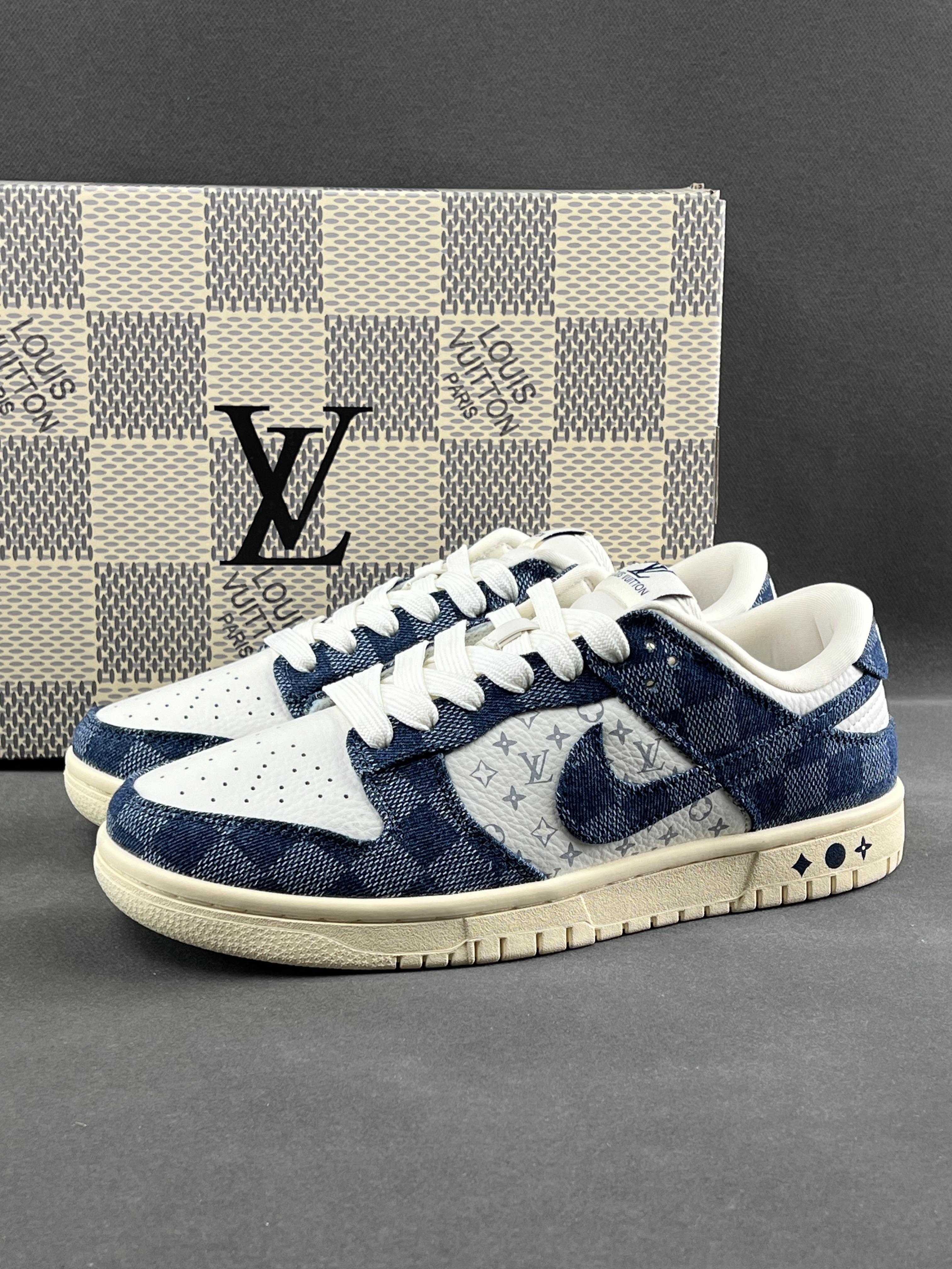 Custom SB Dunk Low x LV JH9310-949 - tntwear1