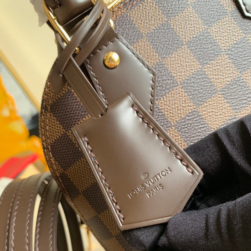 Tntwear - Alma BB Monogram  Bag Brown