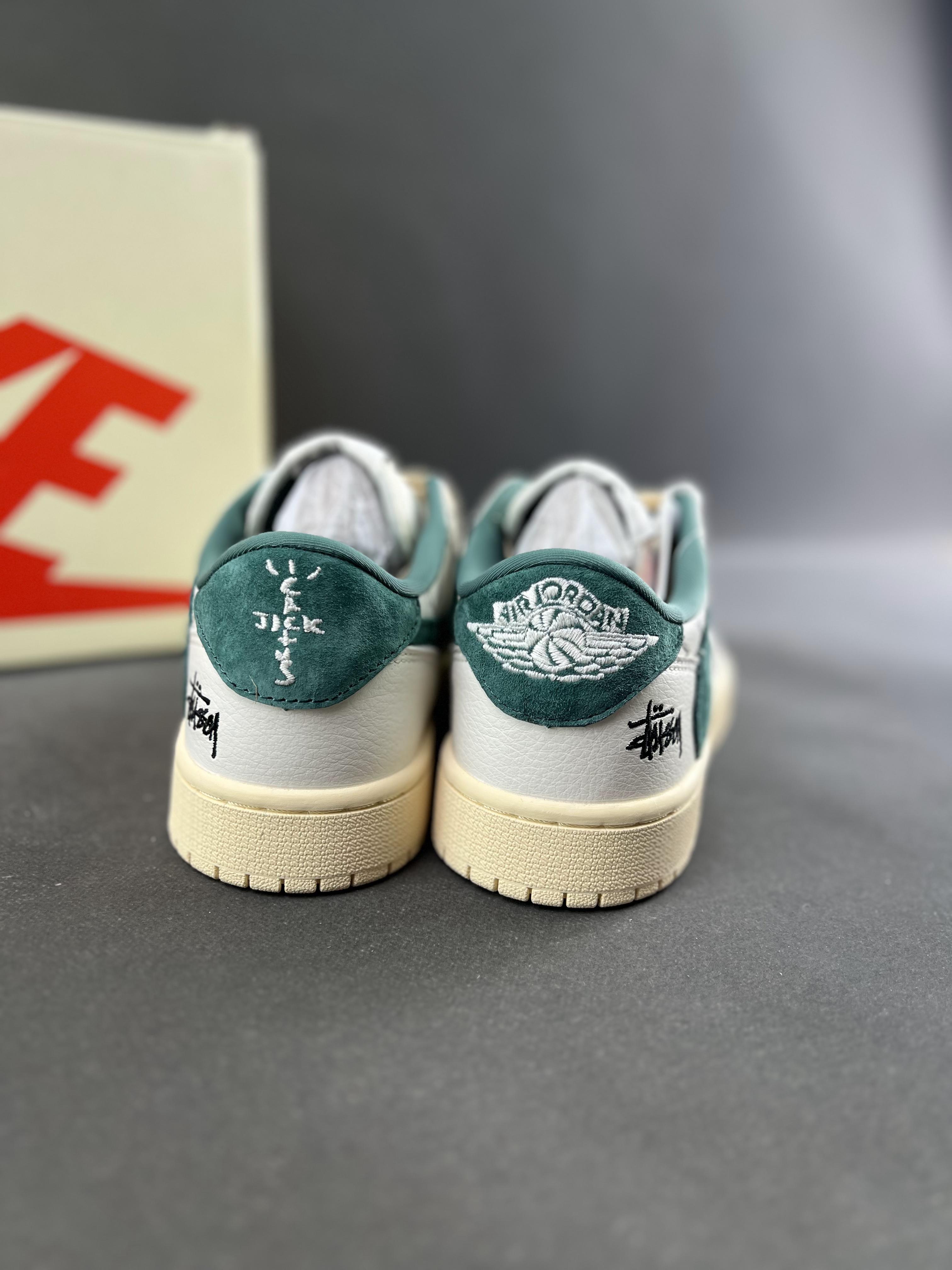 Custom Air Jordan 1 x Travis Scott x Stüssy YQ2088-669 - tntwear1