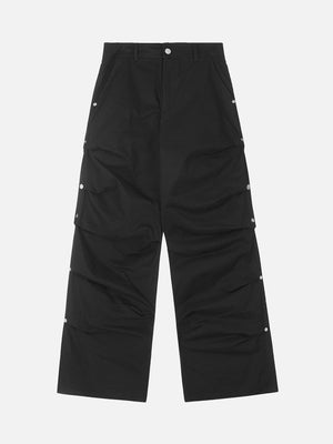 1984 American Street Trend Pleated Versatile Casual Pants - tntwear1