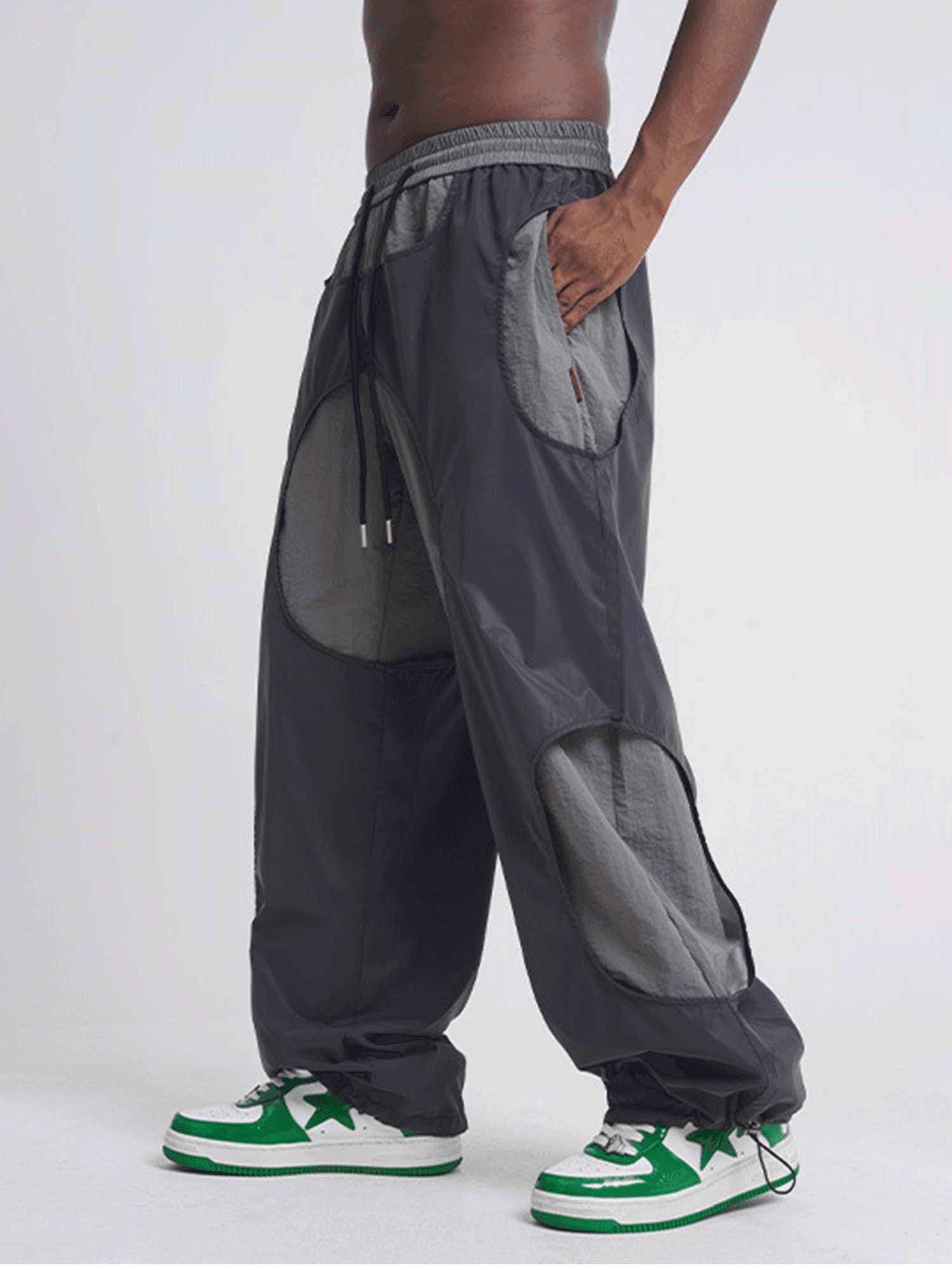 Tntwear High Street Reflective Double Layer Pants