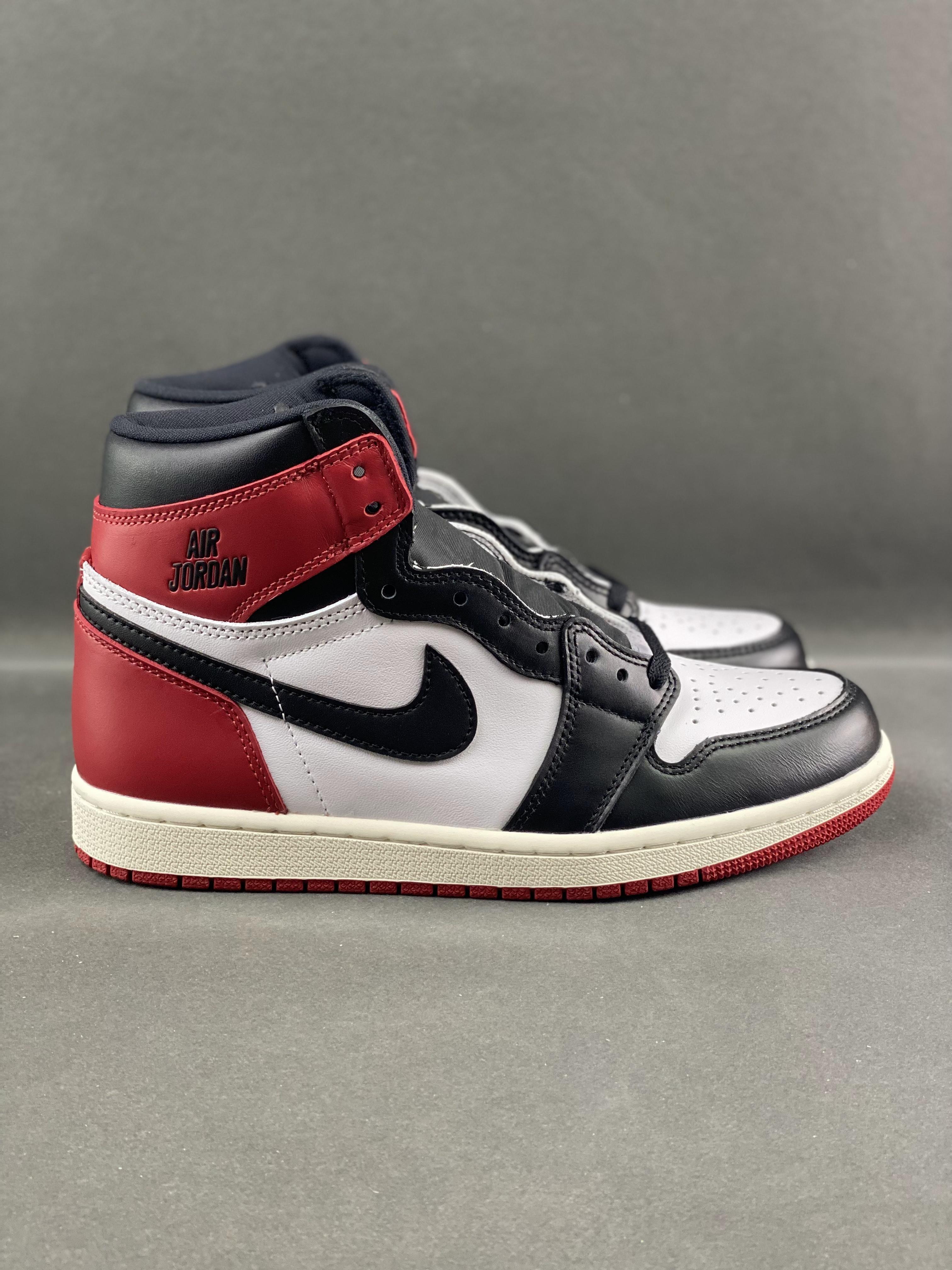 Custom Air Jordan 1 High OG“Black Toe Reimagined” - tntwear1