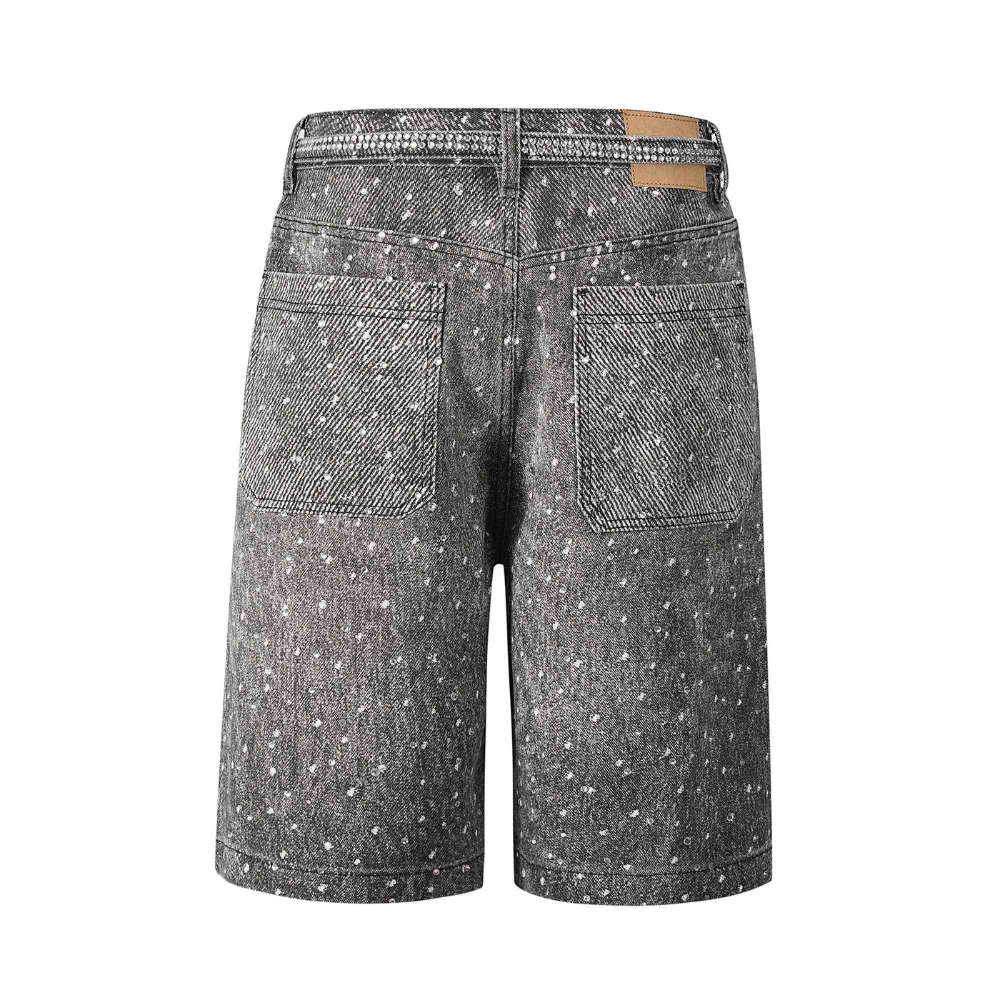 Grey Diamond Fade Shorts