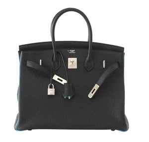 Birkin 35 Bag 2-Tone Special Order Horseshoe - tntwear1