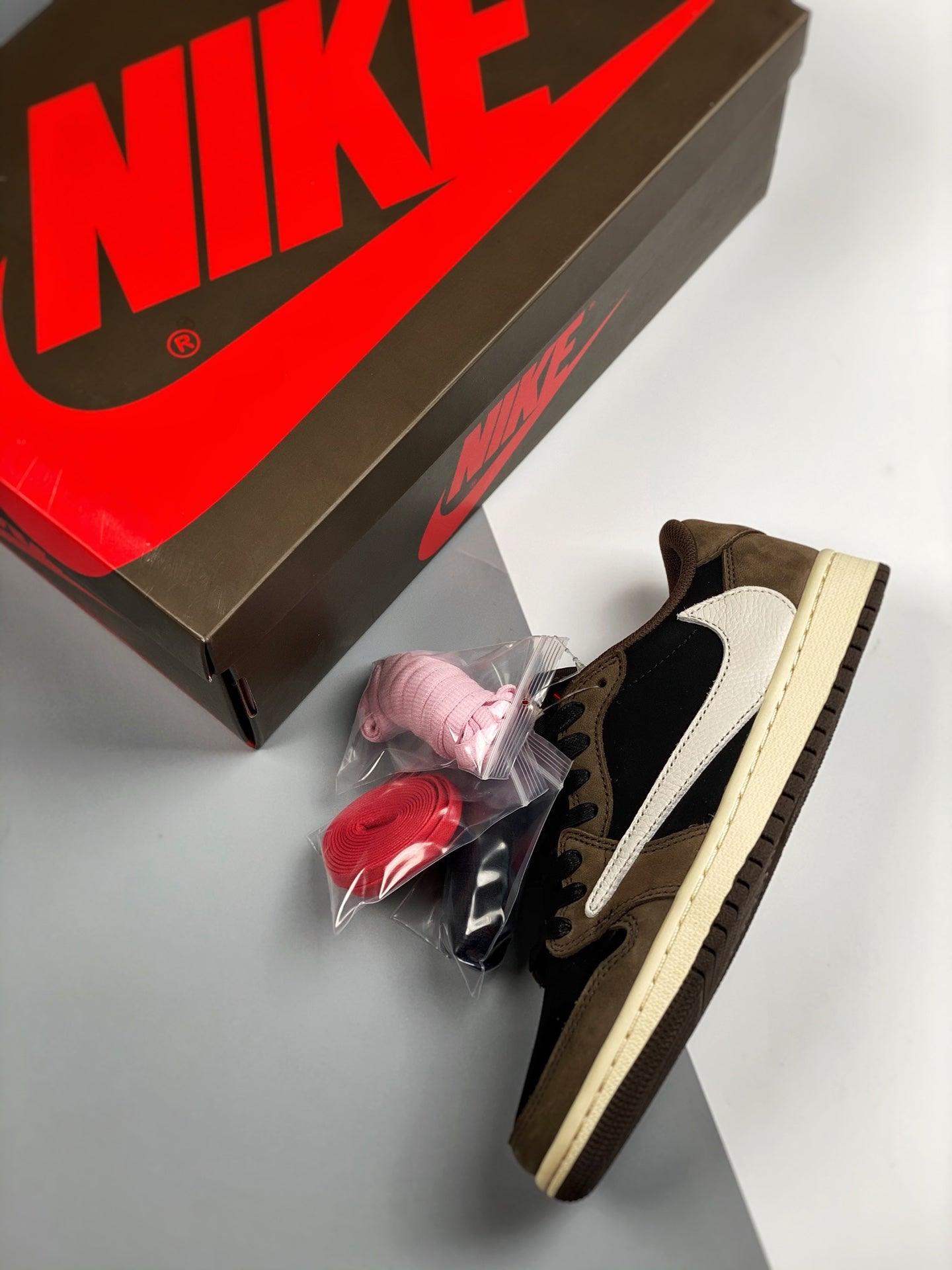 Custom Air Jordan 1 Retro Low OG SP Travis Scott - CQ4277-001 - tntwear1