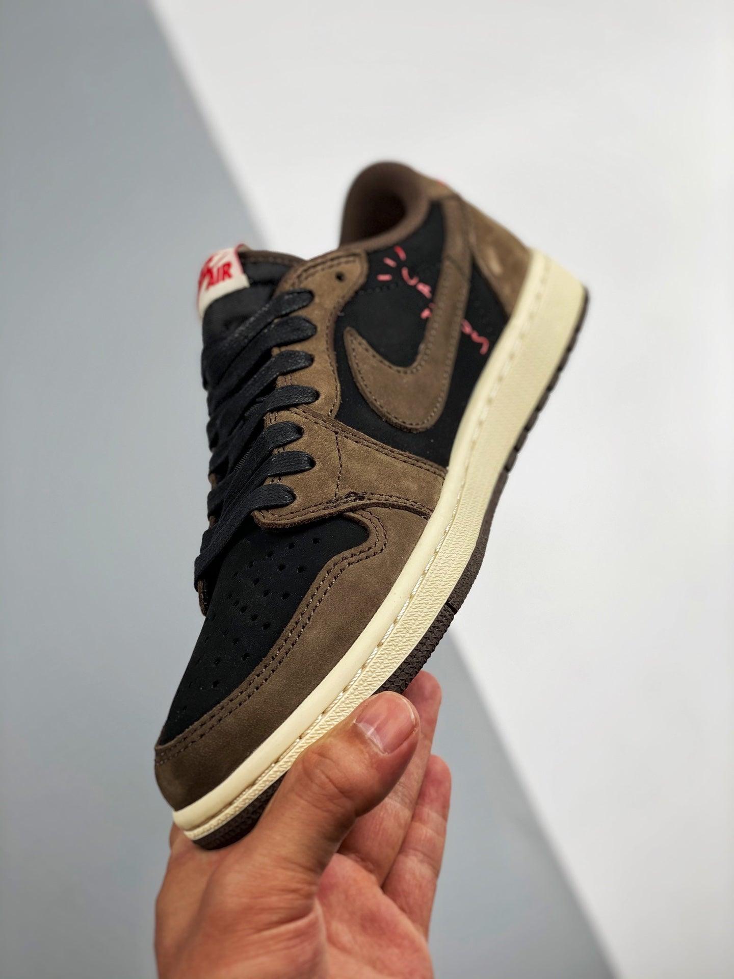 Custom Air Jordan 1 Retro Low OG SP Travis Scott - CQ4277-001 - tntwear1