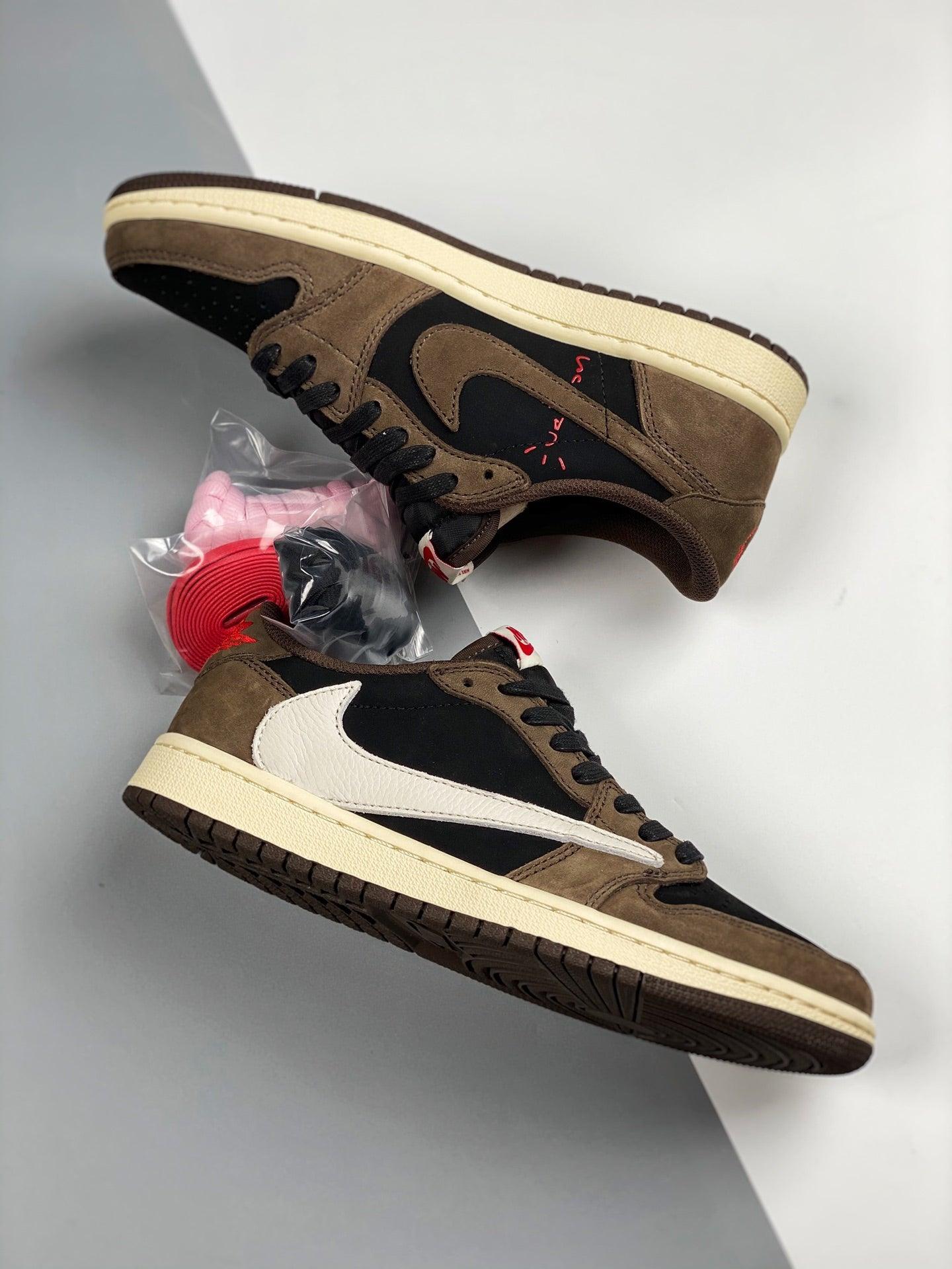 Custom Air Jordan 1 Retro Low OG SP Travis Scott - CQ4277-001 - tntwear1