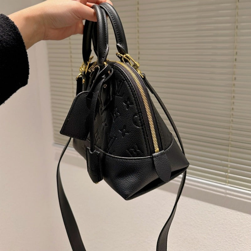 Tntwear - Alma BB Monogram Bag Black