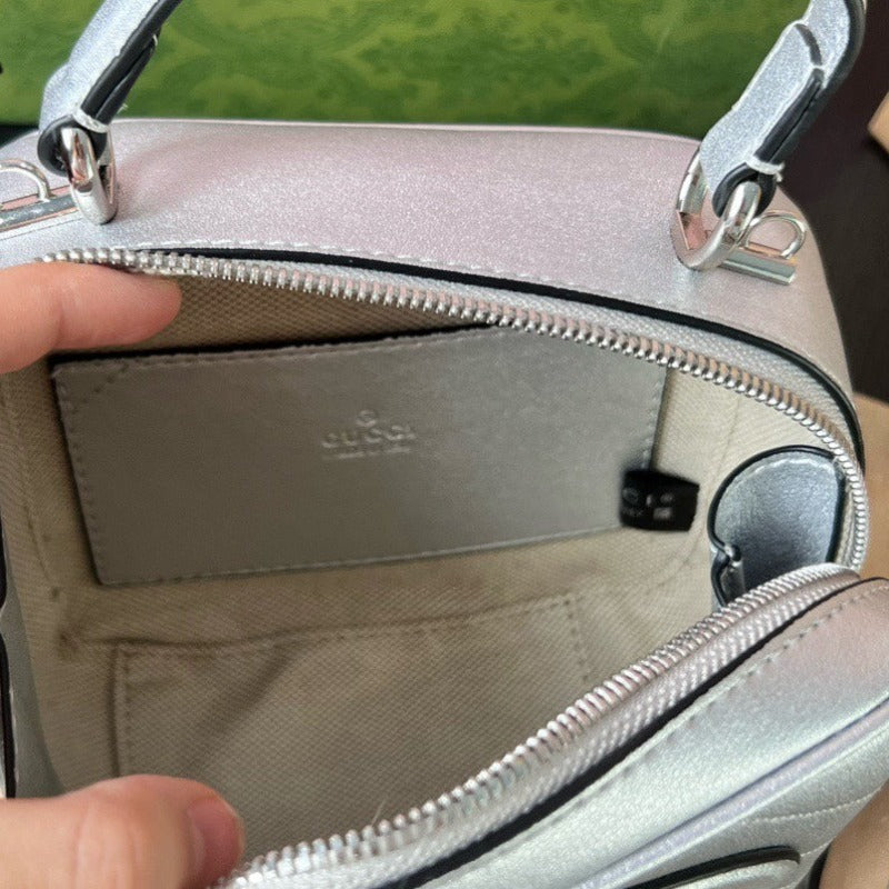 Tntwear - Blondie Top Handle Bag Silver