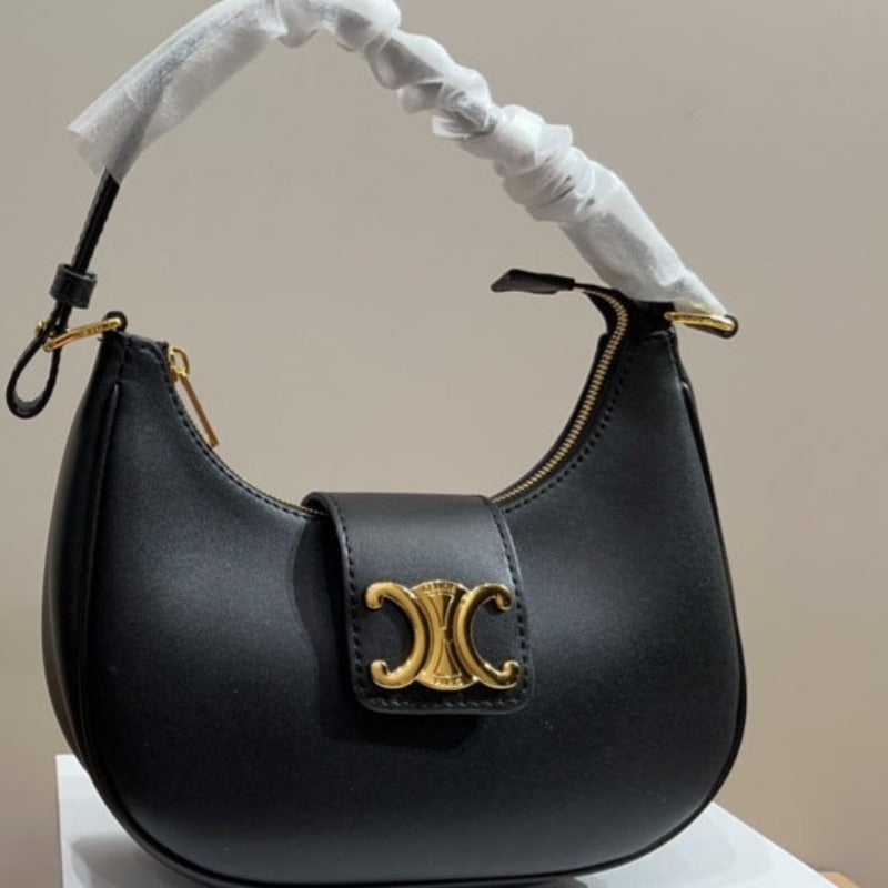 Tntwear - Ava Triomphe Hobo Bag Black