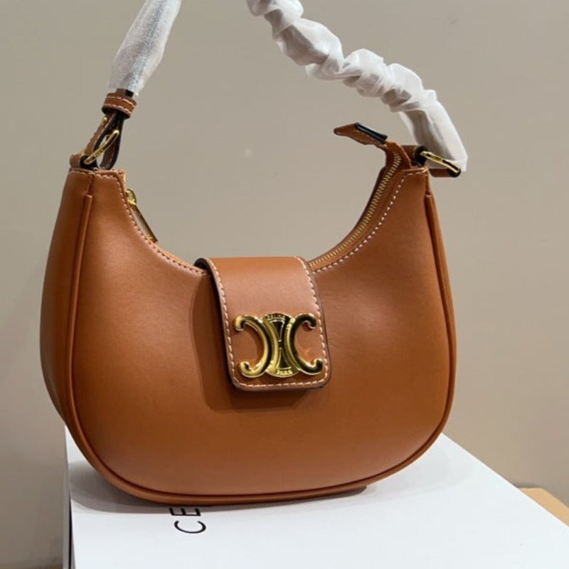 Tntwear - Ava Triomphe Hobo Bag Brown