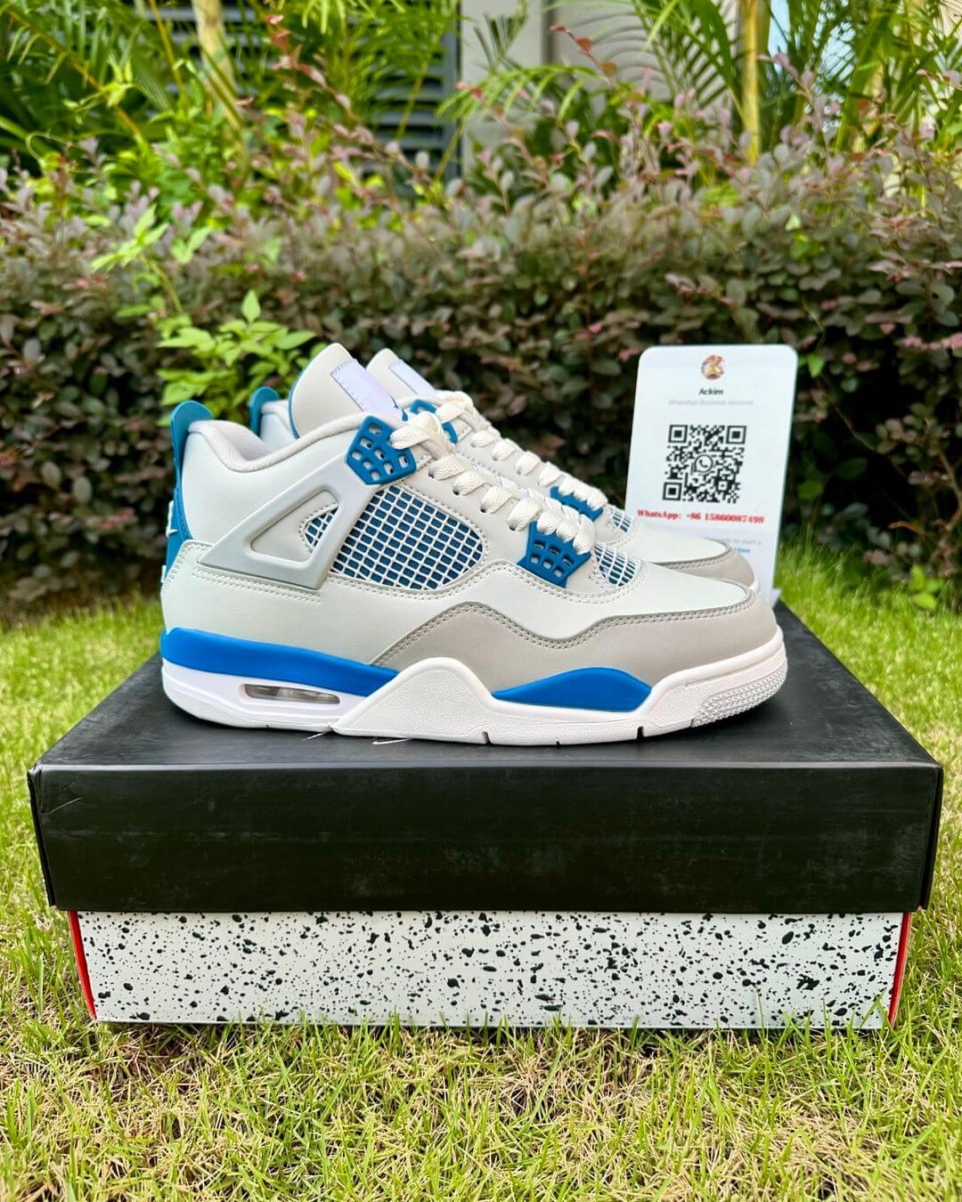 Air Jordan 4 Retro "Military Blue - tntwear1