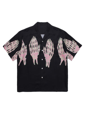 Tntwear Ghost Hand Ghost Claw Casual Print Shirt - tntwear1