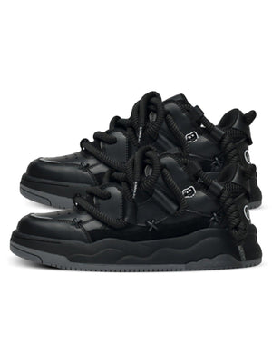 Black Warrior Hip-Hop Sneakers - tntwear1