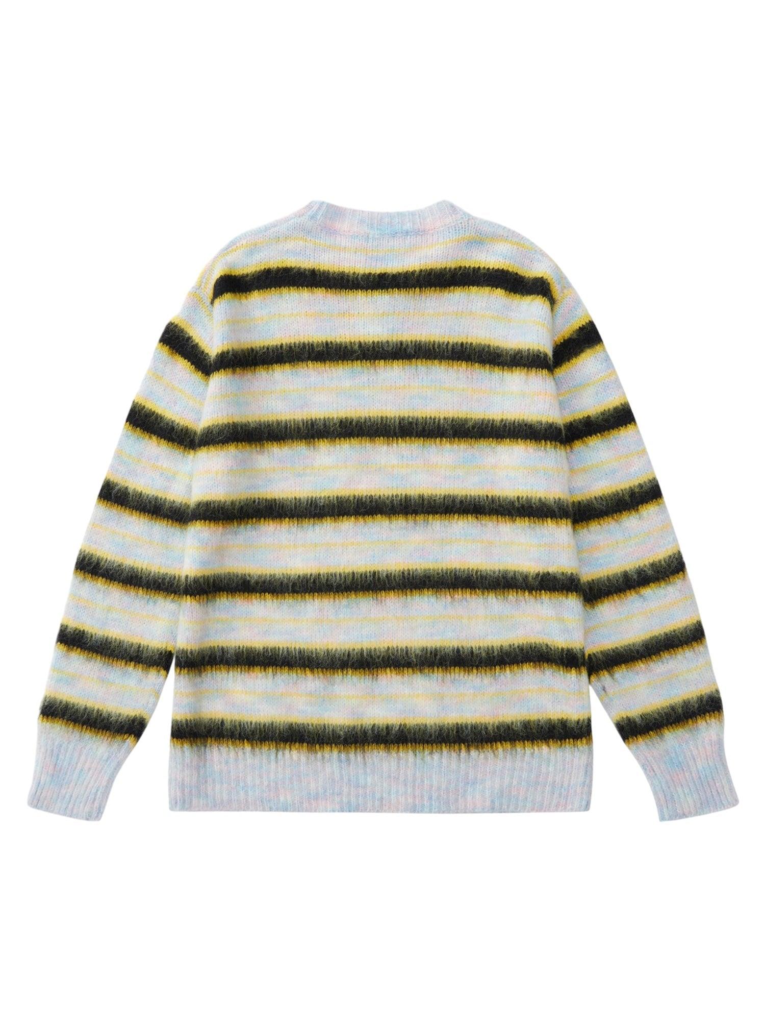 Tntwear Color Contrast Striped Sweater - tntwear1