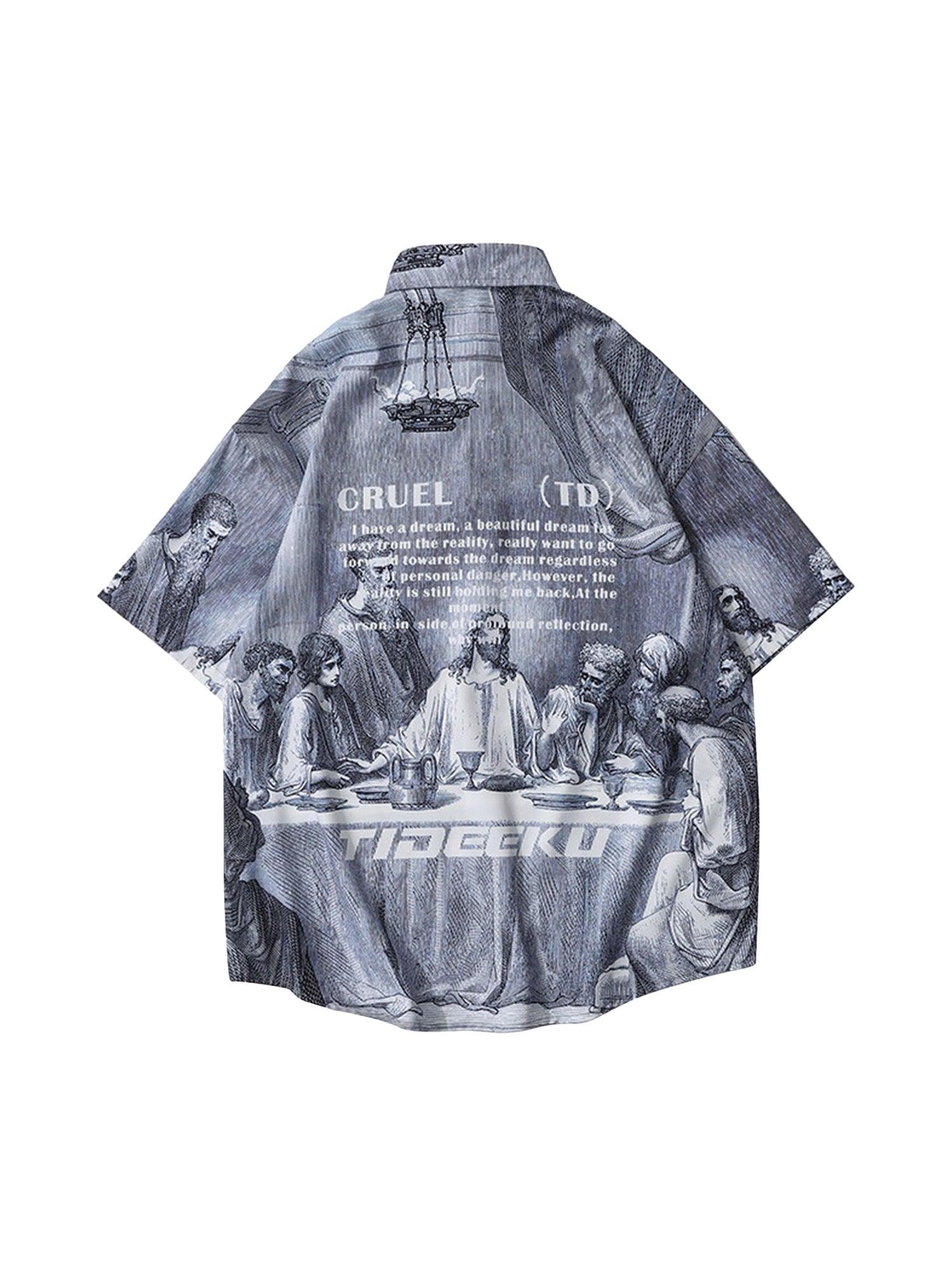 Tntwear The Last Supper Printed Shirts - tntwear1