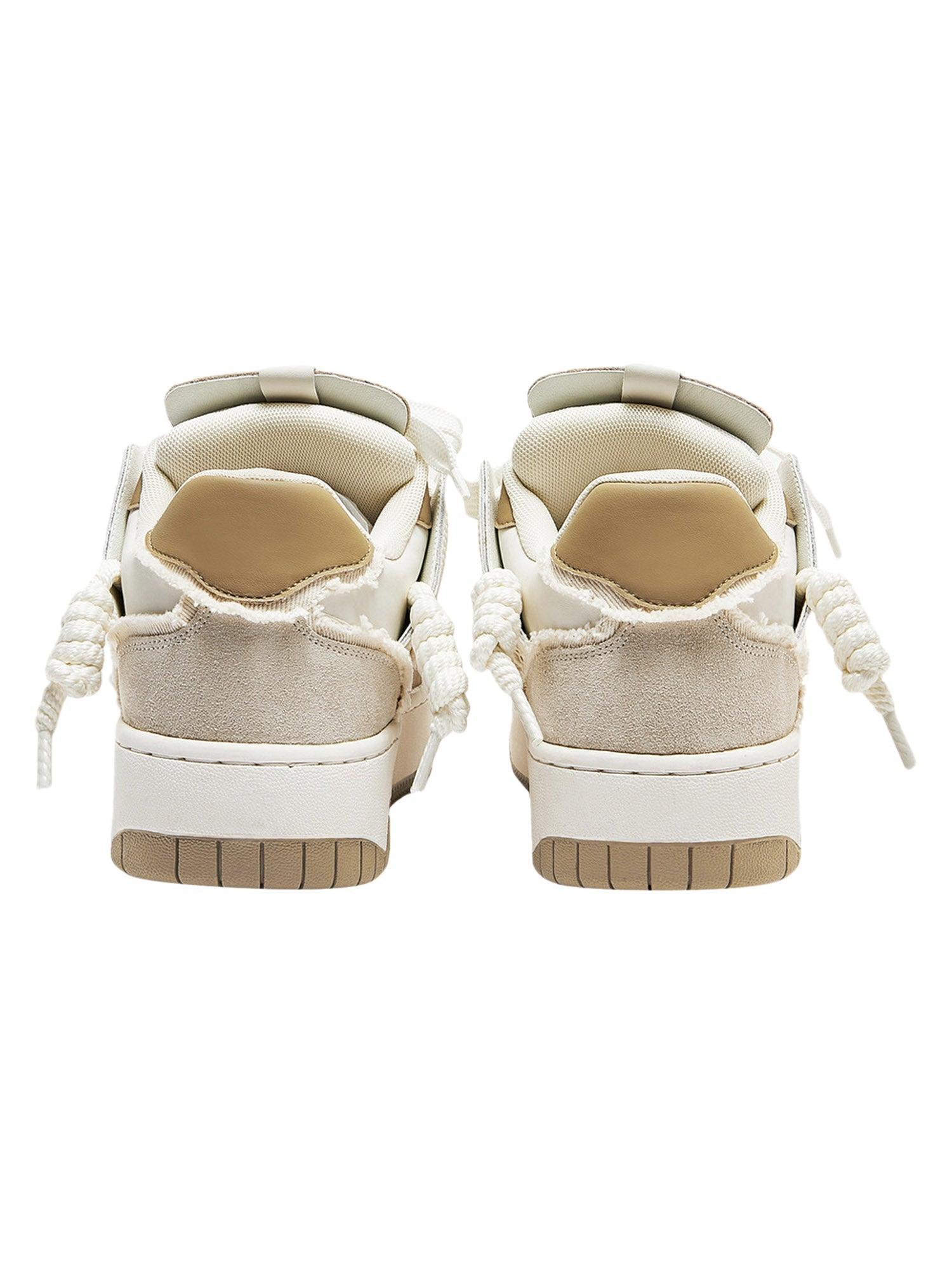 Sneakerhub Tassel Contrast Color Sneakers - Tntwear