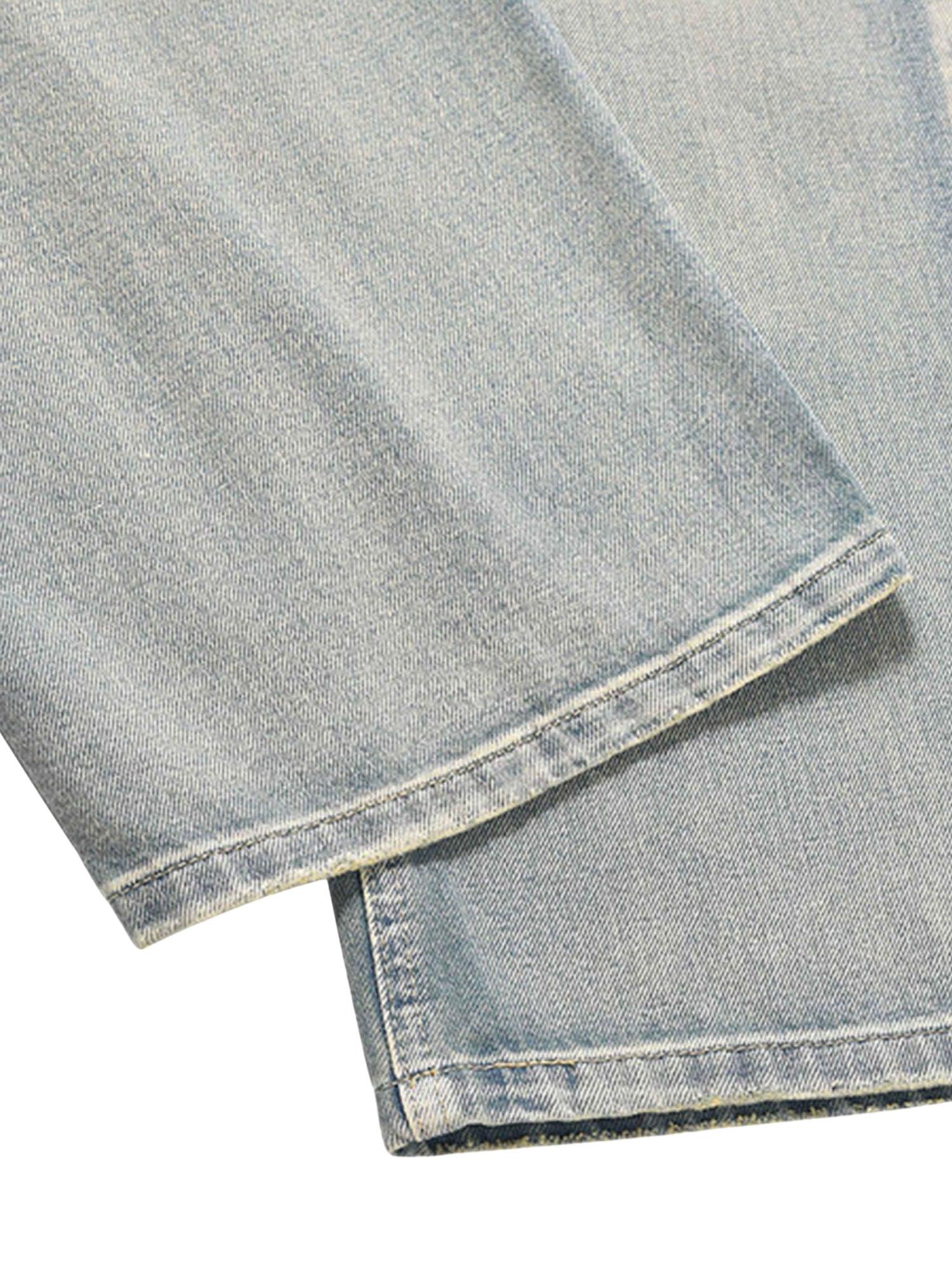 Tntwear Washed And Worn Loose Jeans - 1953 - tntwear1