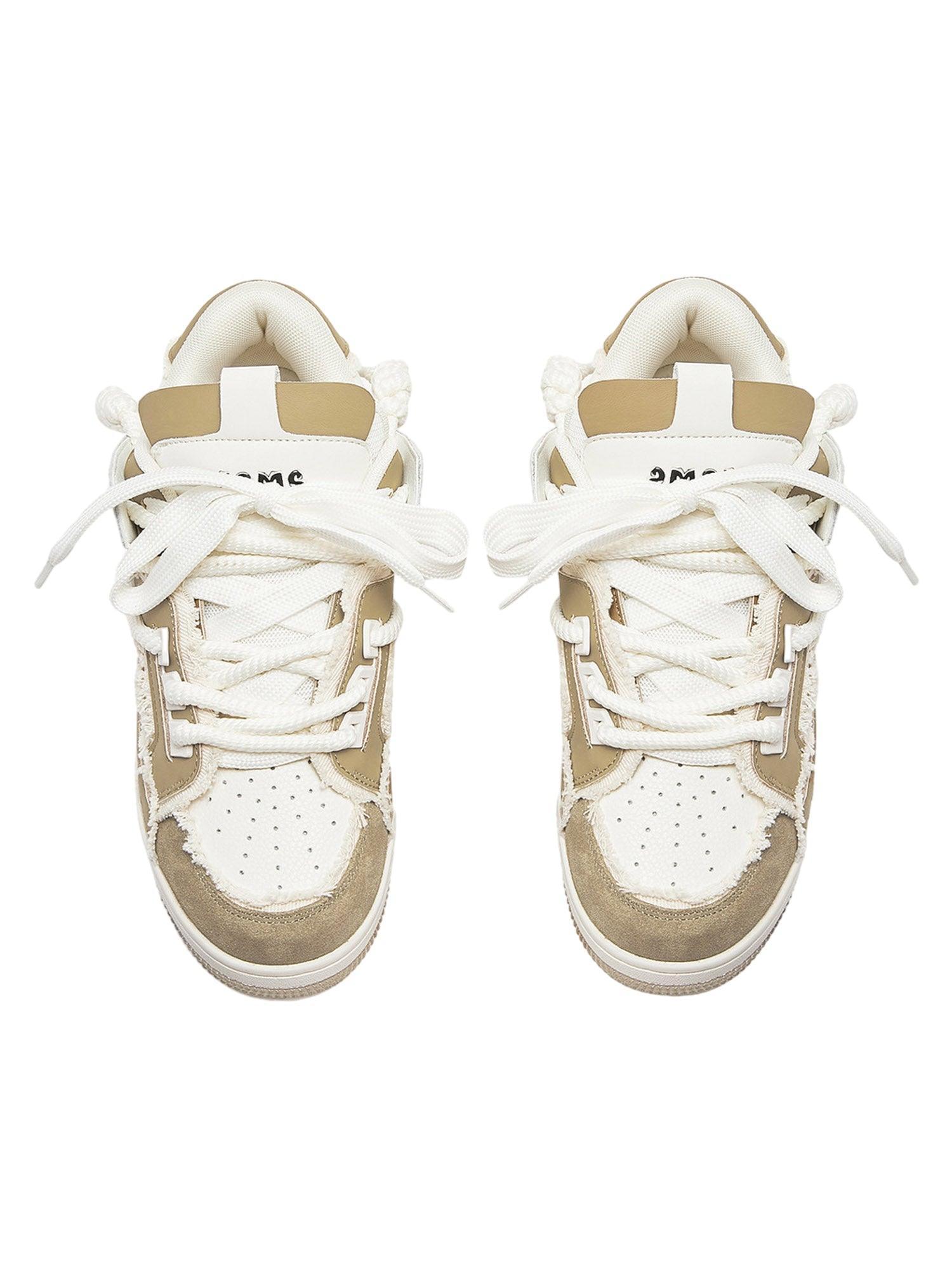 Sneakerhub Tassel Contrast Color Sneakers - Tntwear