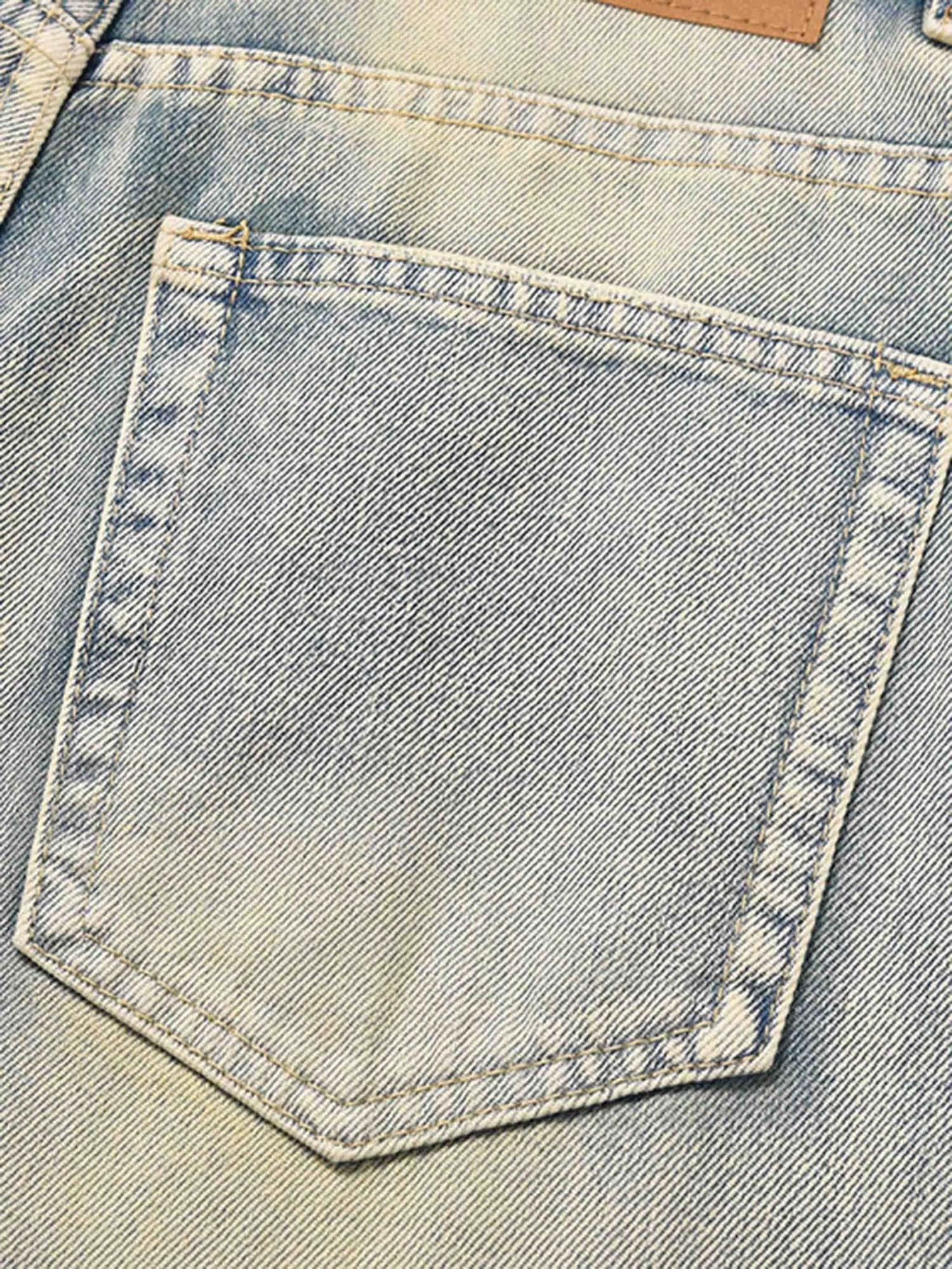 Tntwear Washed And Worn Loose Jeans - 1953 - tntwear1