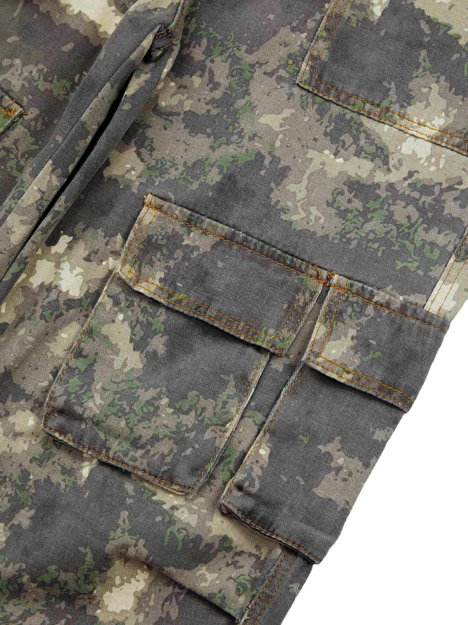 Tntwear Camo Baggy Wide Leg Pockets Cargo Pants - 2019 - tntwear1