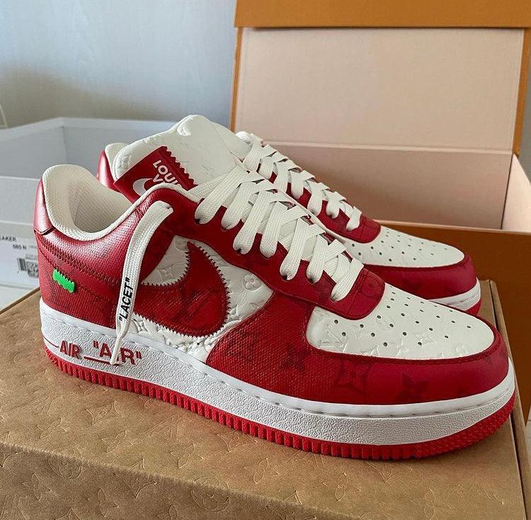 Custom LV x NK Air Force Monogram - tntwear1