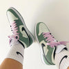 Custom Air Jordan 1 Dutch Green High Q - tntwear1