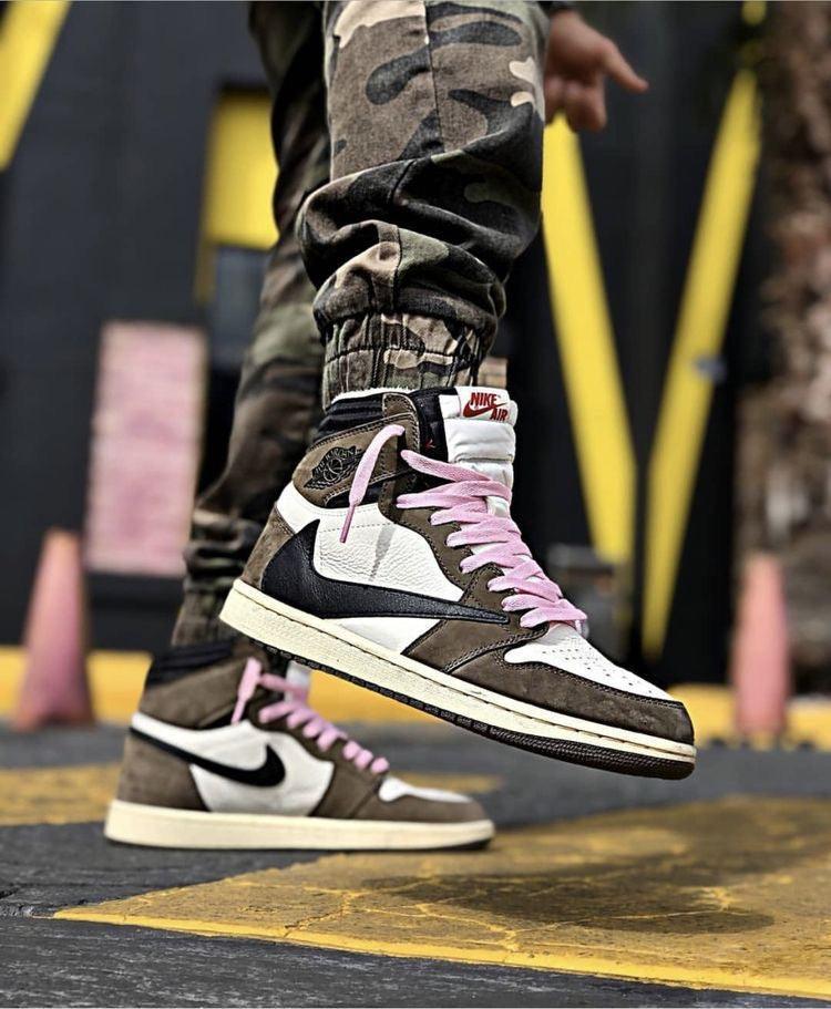 Custom Air Jordan 1 x Travis Scott AJ1 - tntwear1