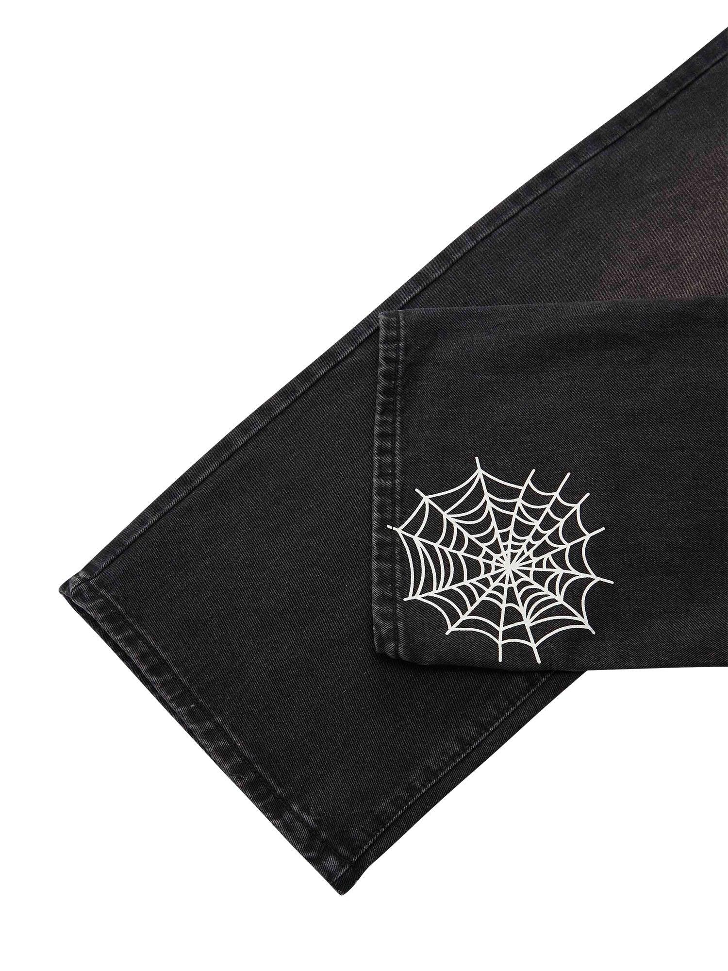 Tntwear Spider Printed Jeans - 1751 - tntwear1