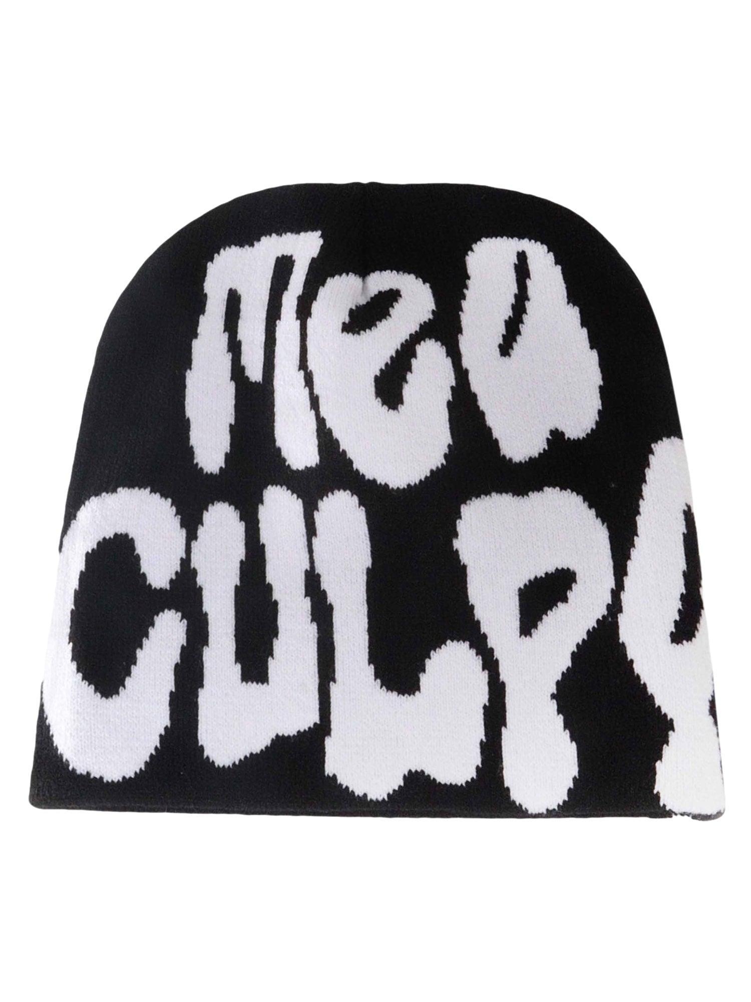 Tntwear Letter Knitted Hat - tntwear1