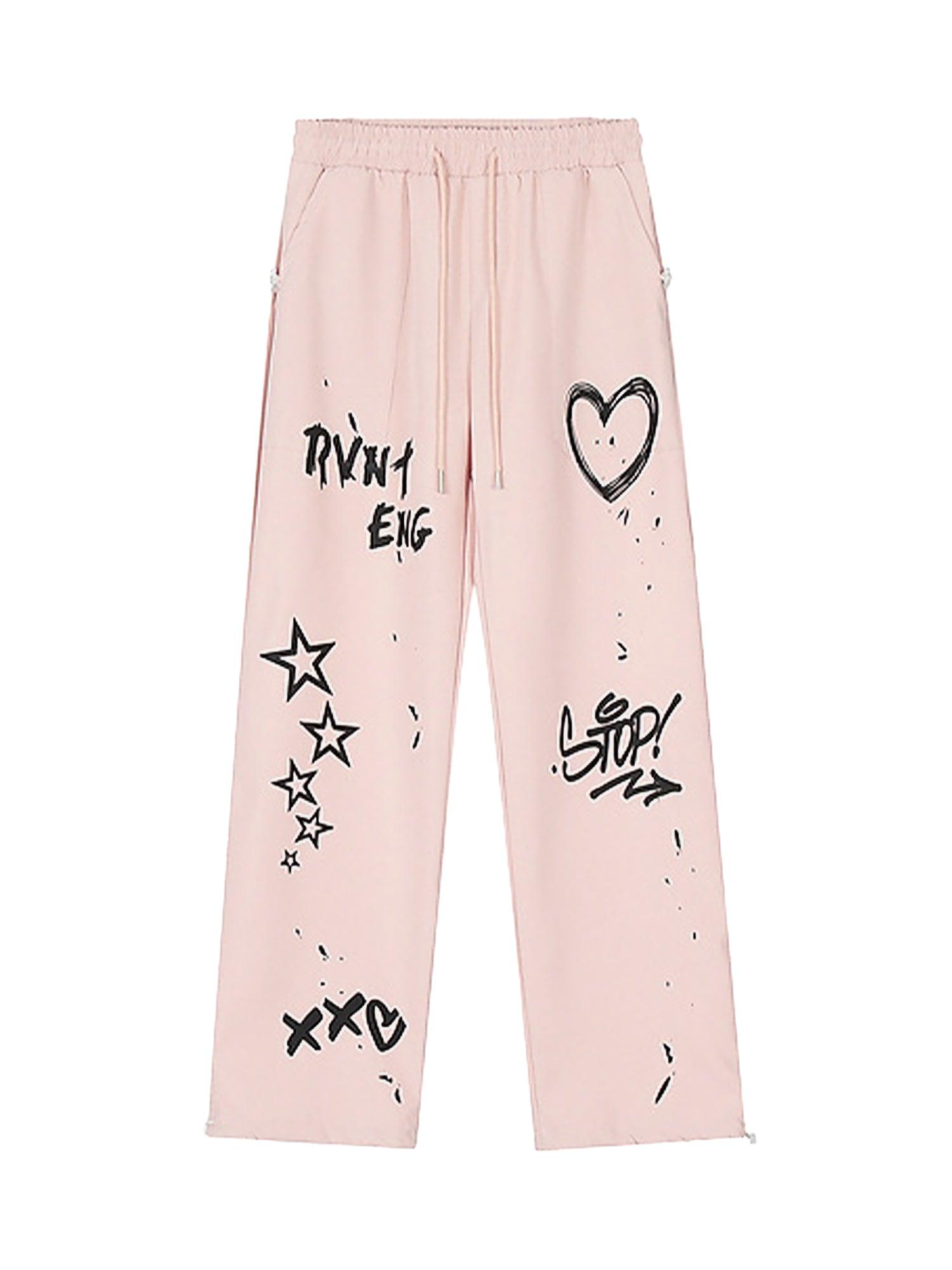 Graffiti Workwear Casual Sweatpants - tntwear1