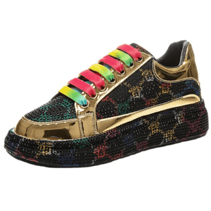 Jevizonz Rhinestone Fashion Sneakers - tntwear1