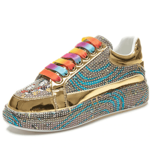 Jevizonz Rhinestone Fashion Sneakers - tntwear1