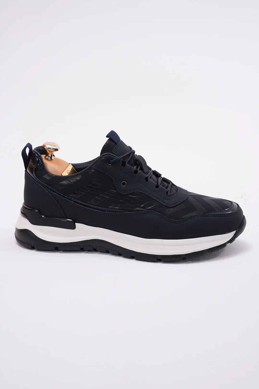 Midnight Ace Leather Sneakers