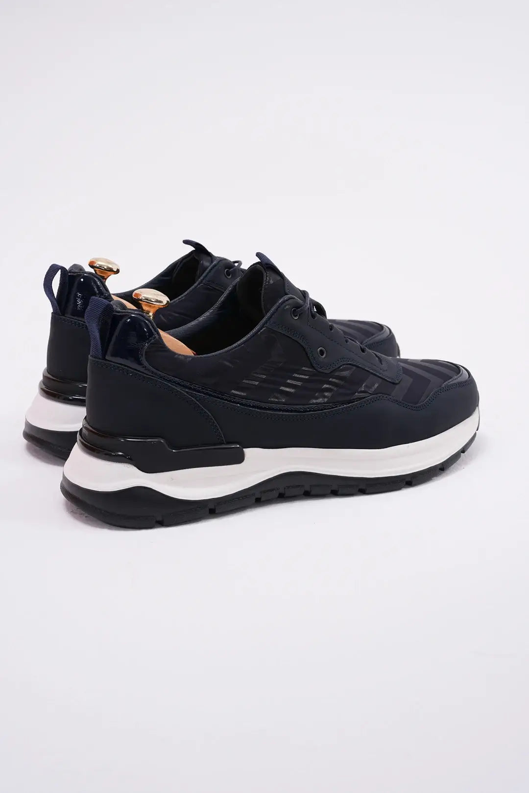 Midnight Ace Leather Sneakers