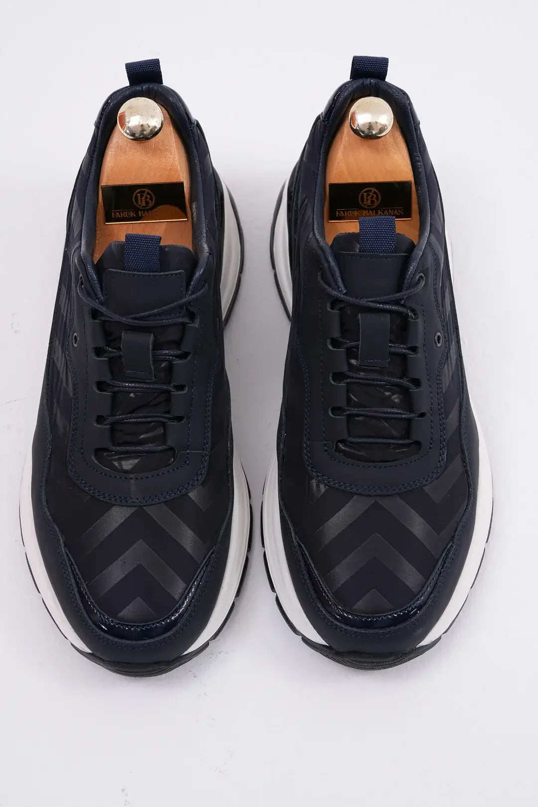 Midnight Ace Leather Sneakers