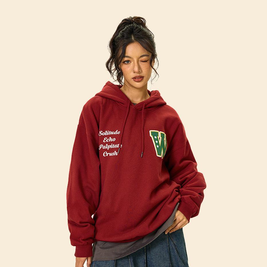 Oversized Loose Sports Hoodie - tntwear1