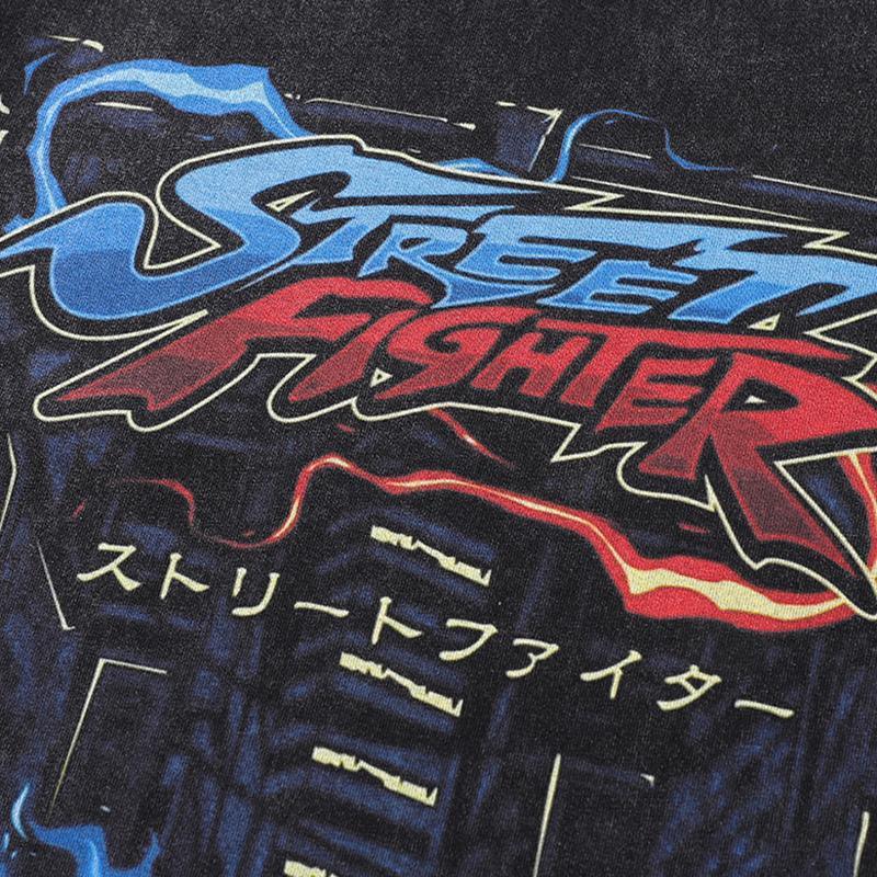 Street Fighter Car Print T-shirt - tntwear1