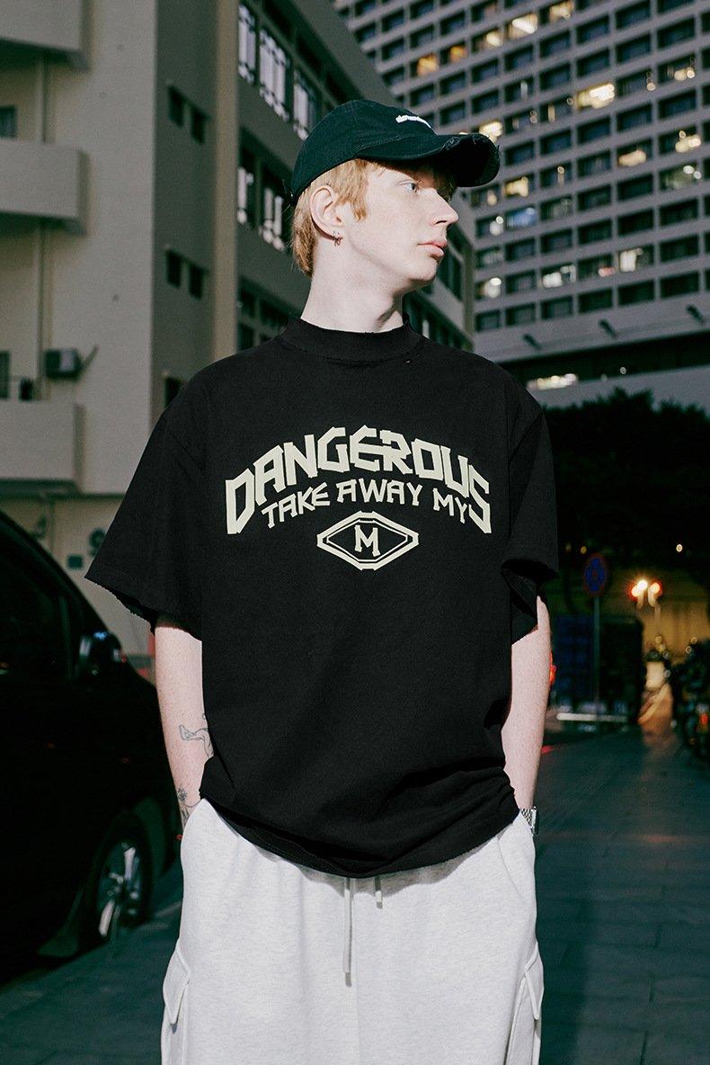 Dangerous High-neck T-shirt - tntwear1