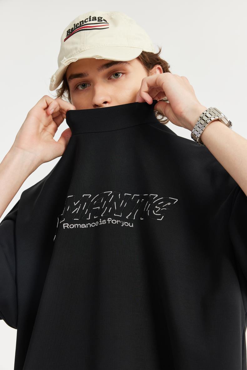 Oversized Embroidery T-Shirt - tntwear1