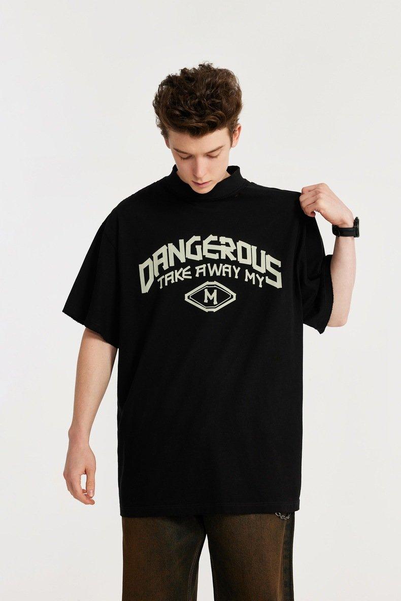 Dangerous High-neck T-shirt - tntwear1