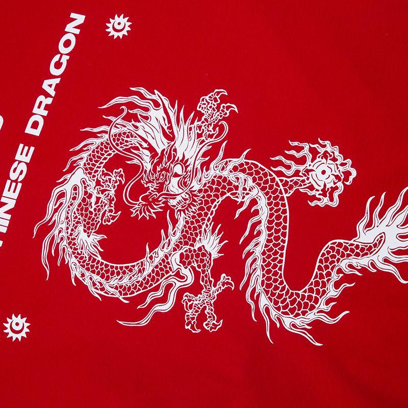 Chinese Dragon Graphic T-shirt - tntwear1