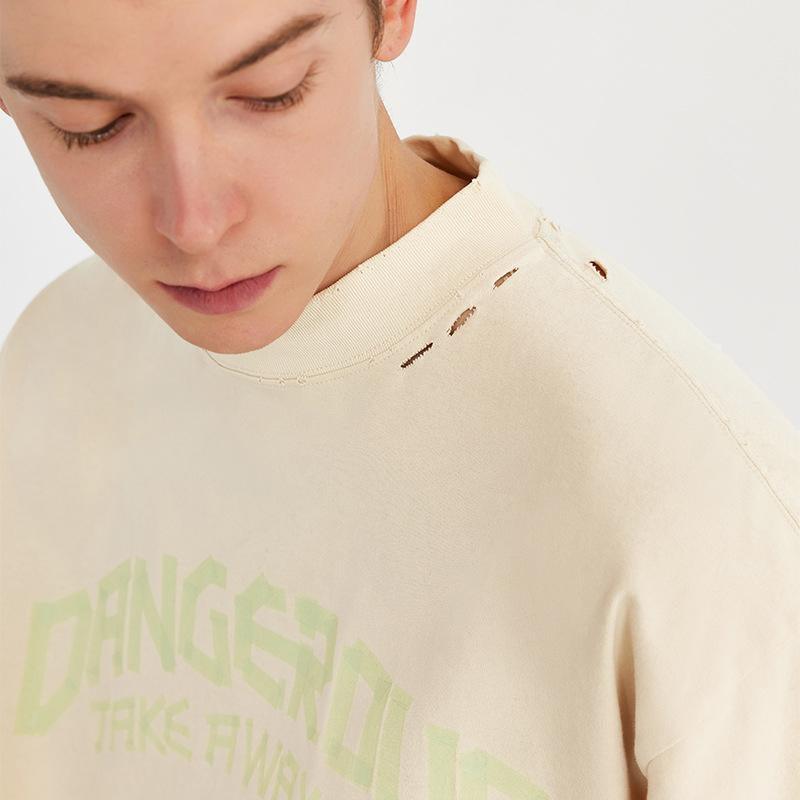 Dangerous High-neck T-shirt - tntwear1