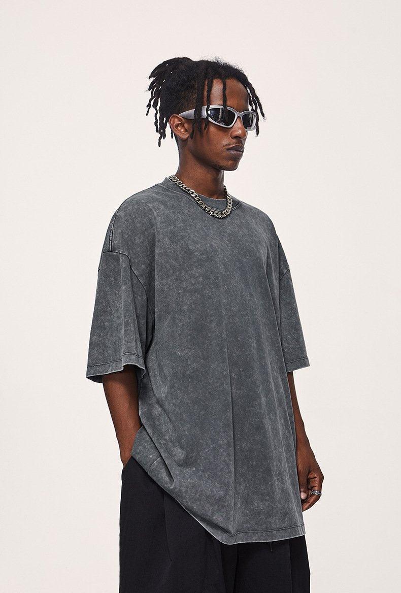 Summer Loose Washed T-shirt - tntwear1