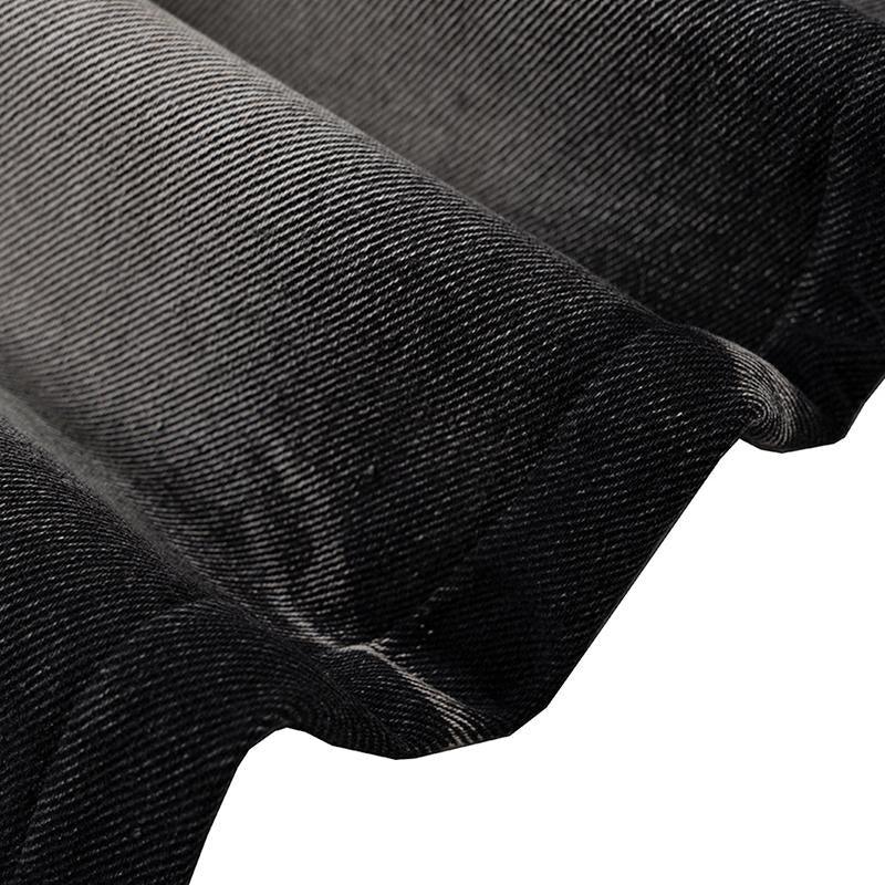 Washed Black Loose Jeans - tntwear1