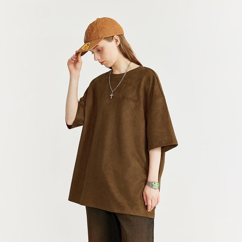 Loose Embroidery Oversized T-shirt - tntwear1