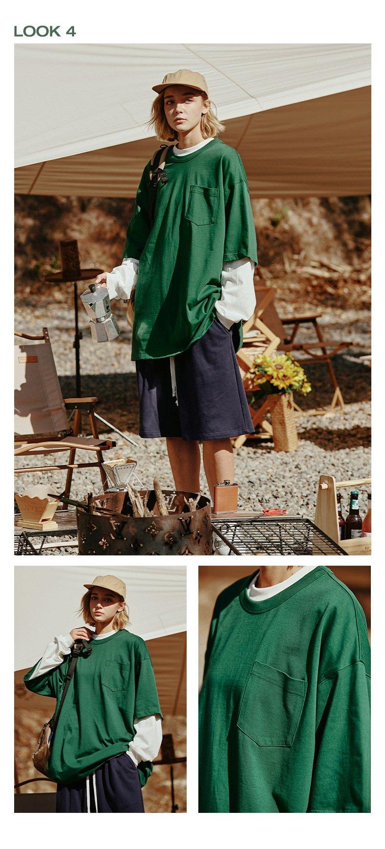 Elbow-length Oversized T-shirt - tntwear1