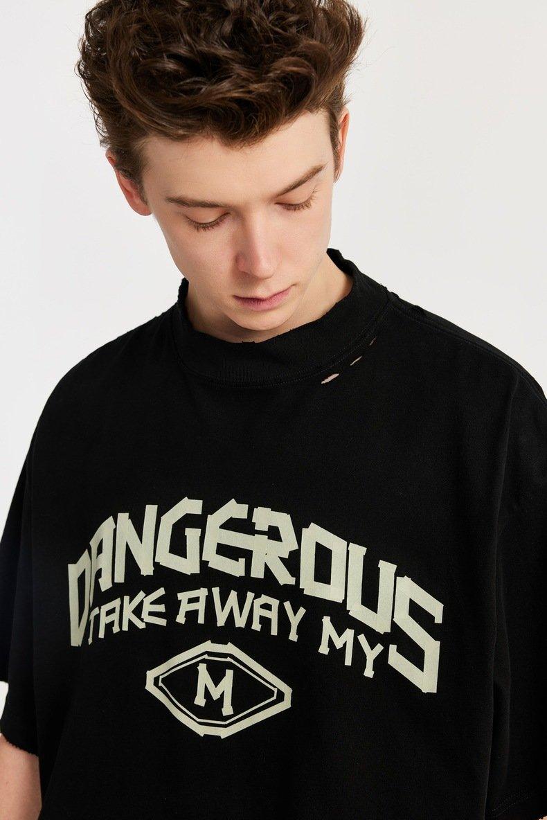 Dangerous High-neck T-shirt - tntwear1