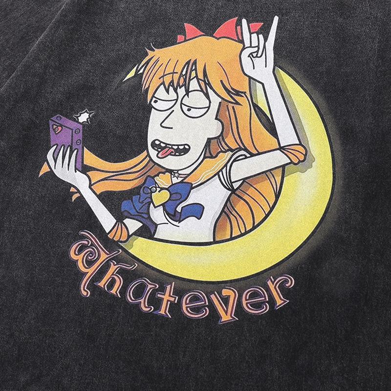 Whatever Selfie Washed T-shirt - tntwear1