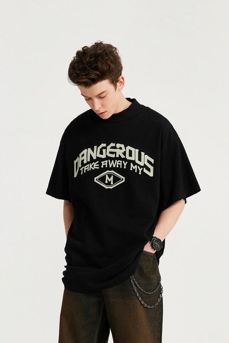 Dangerous High-neck T-shirt - tntwear1